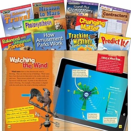 Shell Education Teacher Created Materials Set, STEM, Math/Science, 3rd SHL100580